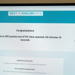 The Best in English testovanie 10