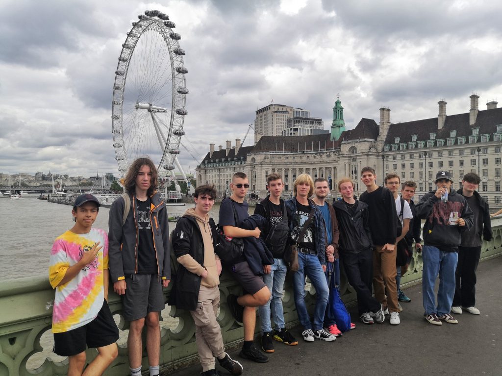 London eye spoločná fotografia