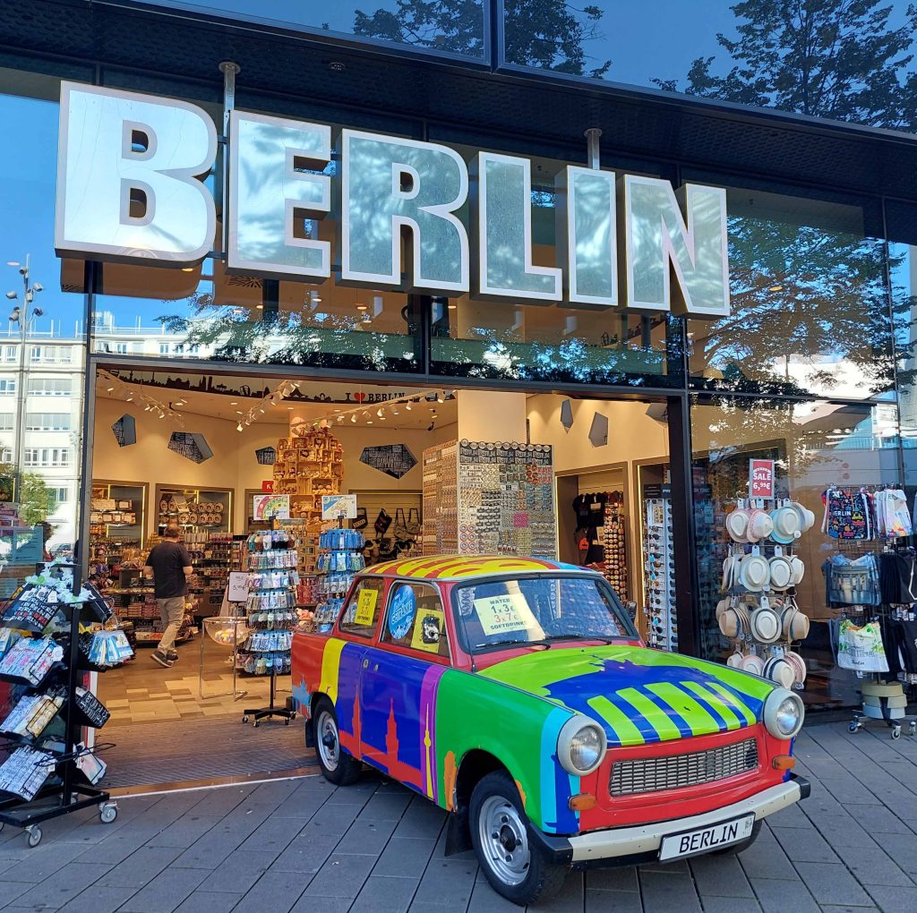 Exkurzia Berlín obchod