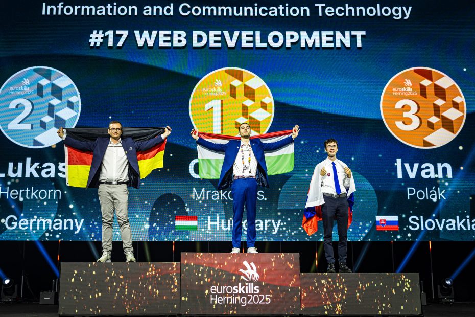 Článok Bronz z európskej súťaže EuroSkills 2025 v Dánsku banner