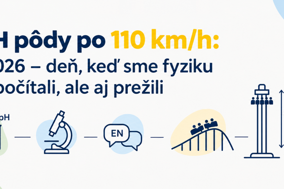 Zobraziť článok Od pH pôdy po 110 km/h: 13.10.2026 - deň, keď sme fyziku nielen počítali, ale aj prežili